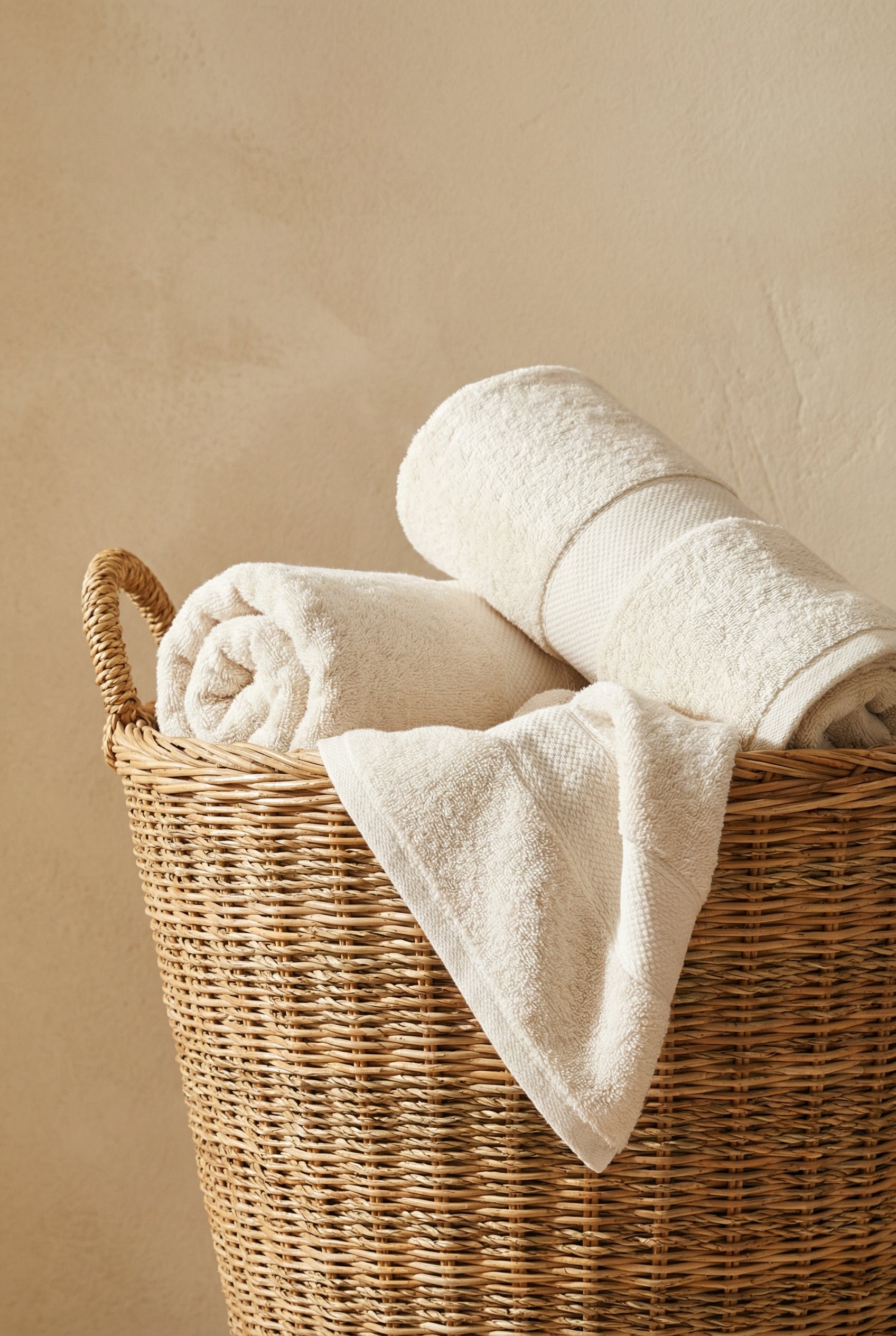 Egyptian Cotton Bath Towel 70 x 140 cm, 650 GSM, Soft, Highly Absorbent, Hotel Quality, White