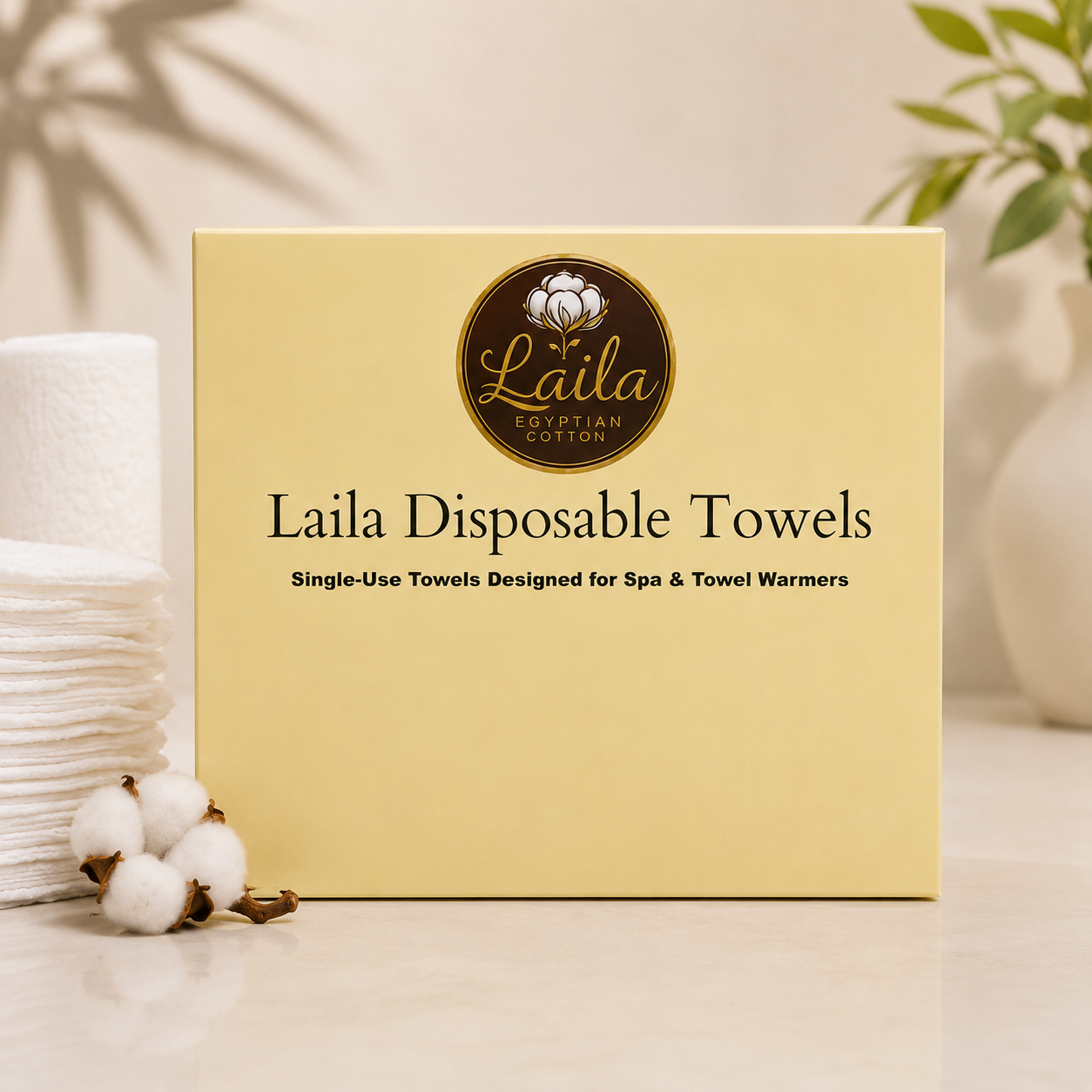 Laila Disposable Facial Towels (30 ct)